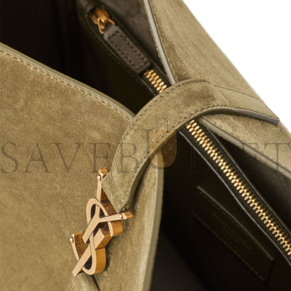 YSL LE 5 À 7 SUPPLE LARGE IN SUEDE 7538371U80W (31*30*13cm)